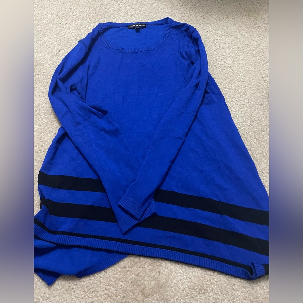 This soft sweater like shirt is from cable & gauge.